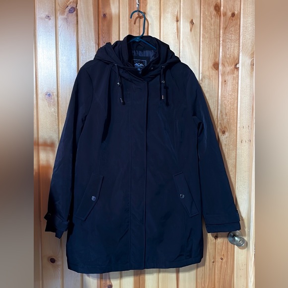 hfx Jackets & Coats Hfx Ladies All Weather Trench Coat Black Poshmark